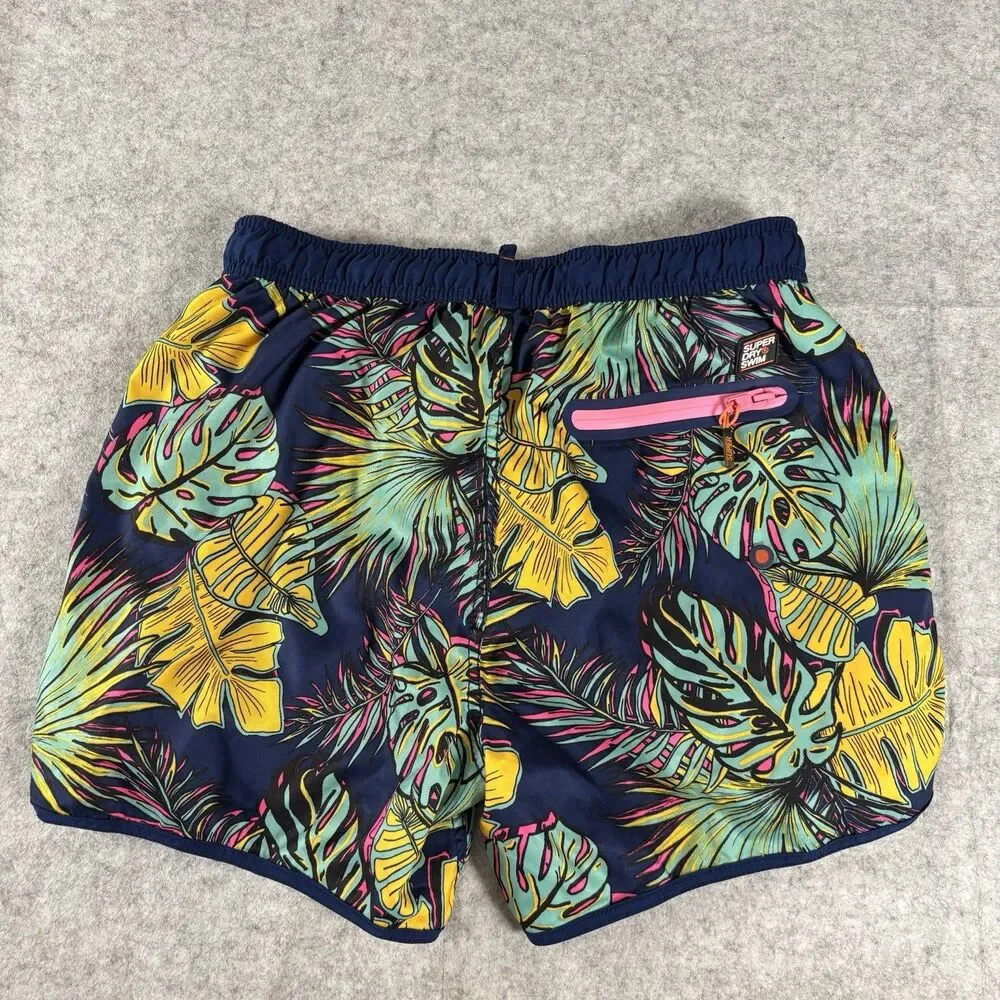Superdry green yellow medium